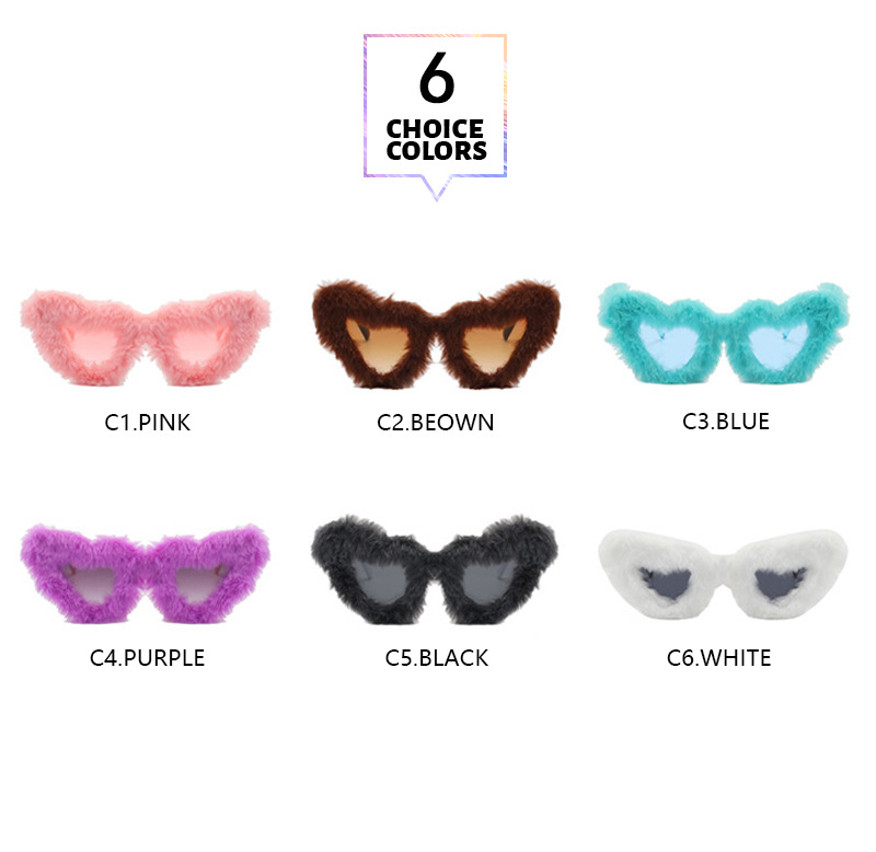 Special-Shaped Mirror Glasses Style Party Occasion Streetwear Heart Shape Ac UV400 Protection Special-Shaped Mirror Full Frame Women's Sunglasses