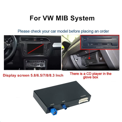 decoder system of the – Simsiz CarPlay və Android Auto
