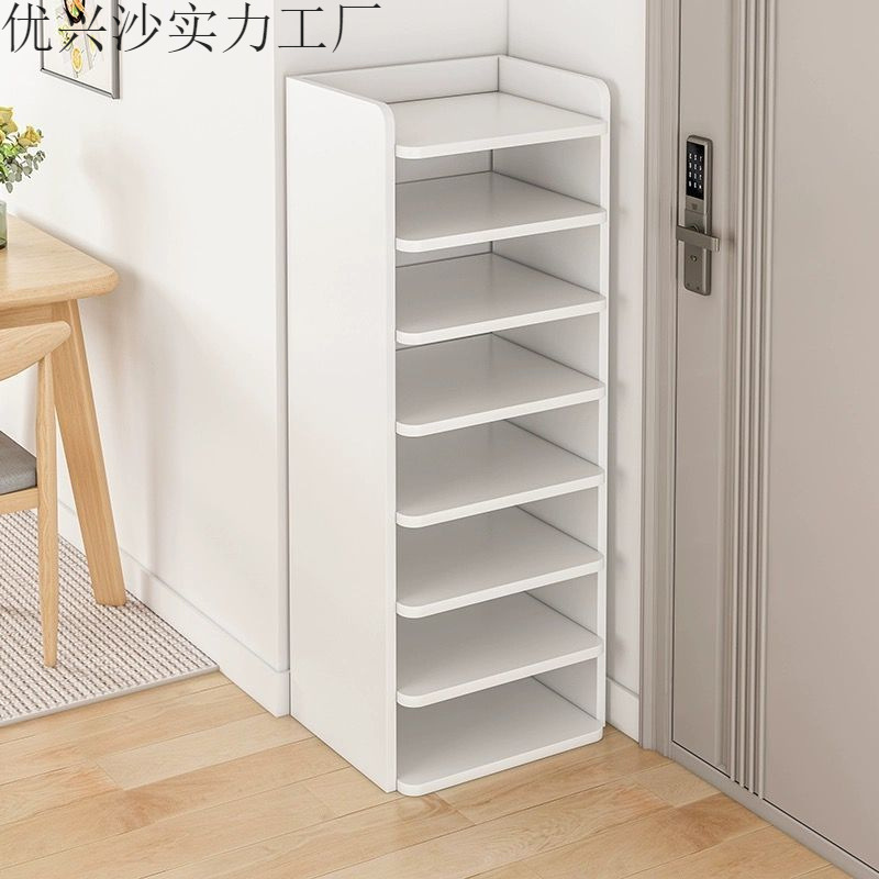 Shoe Cabinet for Home Entrance, Hallway, Corridor, Small Apartment Shoe Rack, Extremely Narrow Aisle, Elevator Entrance, Exterior Storage Rack