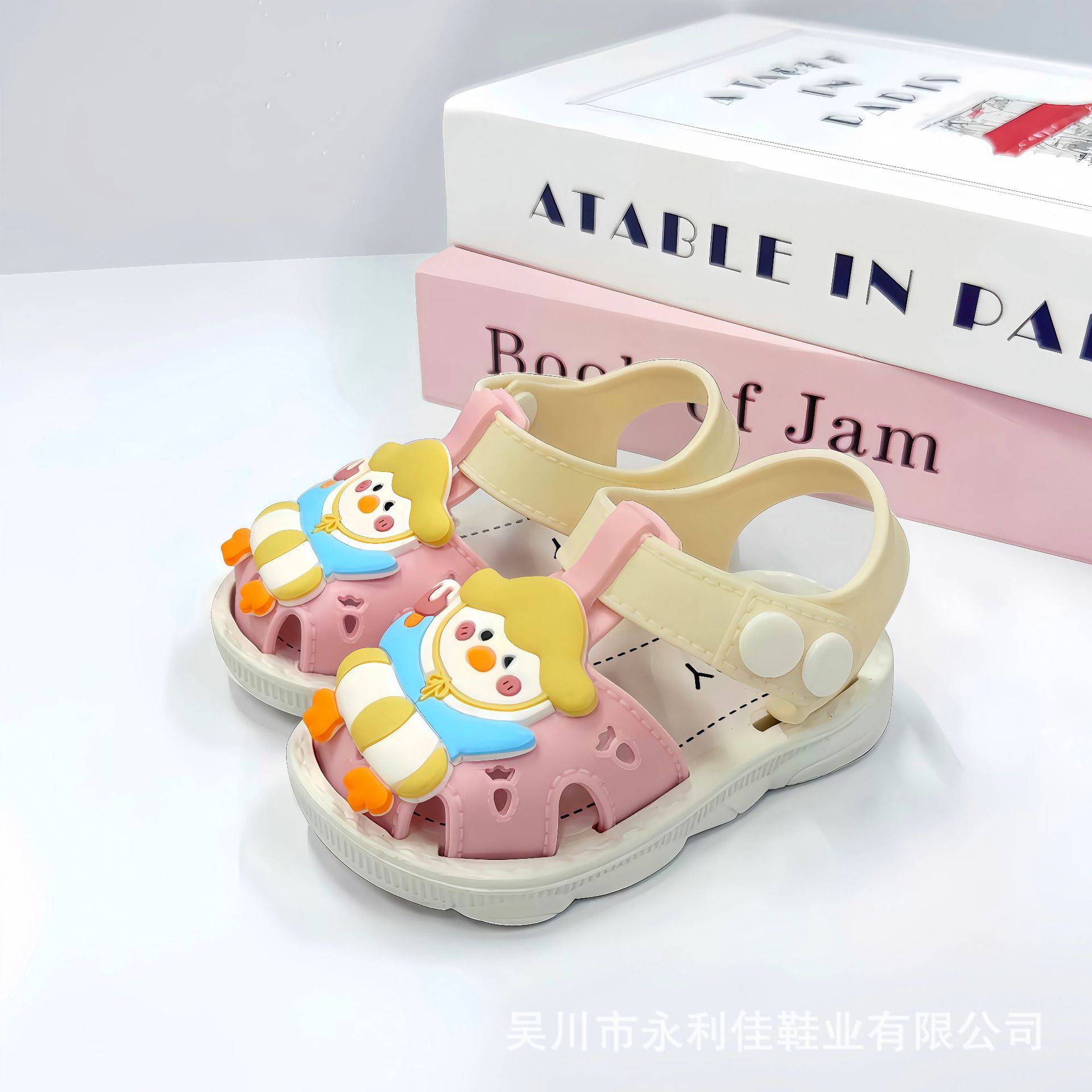 Sandalias de verano exportación de comercio electrónico transfronterizo fábrica al por mayor directamente para niños y niñas zapatos de bebés transpirables