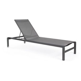 Outdoor Bed Aluminum Frame Lounge Chair Courtyard Garden Terrace Bed Bed Bed and Breakfast Sunbathing Lounge Chair