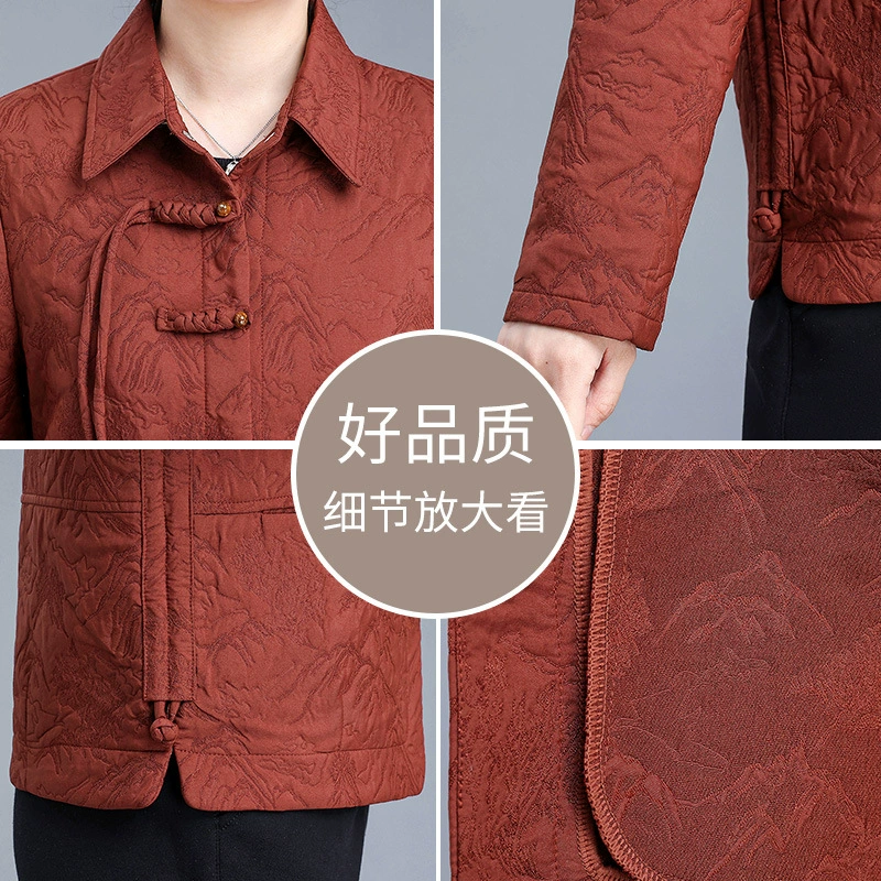 Spring jacket for mother, demi-season thermal underwear, autumn trench coat, for teenagers, for middle age