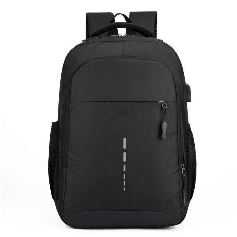 Retroreflective capacious school bag, fashionable backpack, Korean style, oxford cloth, for secondary school