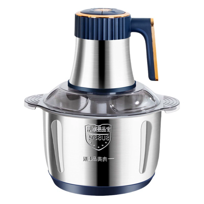Трансграничная мясорубка бытовая многофункциональная кухонная машина из нержавеющей стали мощный Электрический миксер для мяса вспомогательная пищевая машина большой емкости