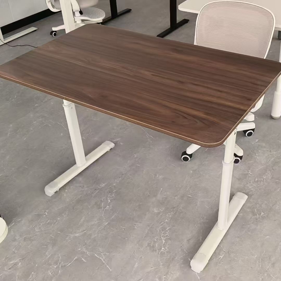 Стол письменный белый с полкой 80x60