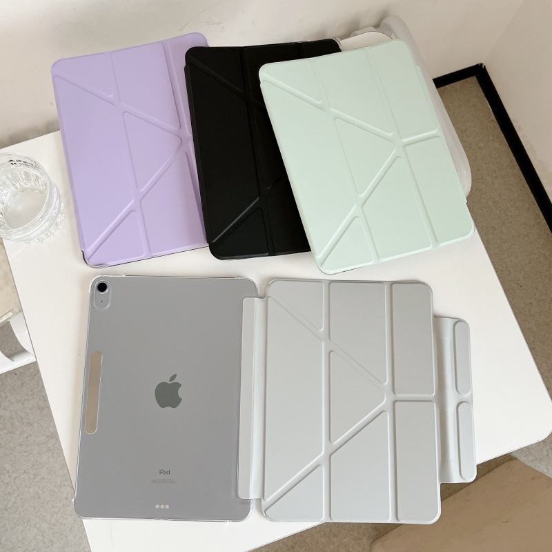 Y折ipad11透明硬壳平板保护套Pro11带笔套8.3寸一体防污磁吸搭扣|undefined