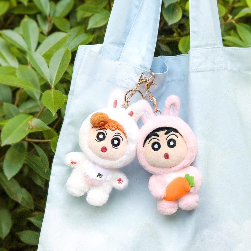 本物のクレヨンしんちゃんぬいぐるみペンダント小動物シリーズブラインドボックストレンディなアニメーション周辺装飾品卸売ギフト|undefined