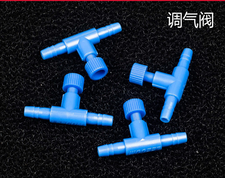 Fábrica de plástico Conector directo tanque de peces aireador bomba tubo de aire válvula de retención accesorios de acuario válvula de retención