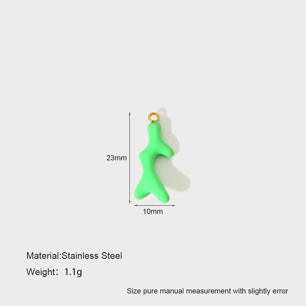 1g Weight 0.03µm-0.05µm Gold Plating Thickness PVD Coated Gold Plating Process Pendant Jewelry Making Type 5.5*29mm, 5*9mm, 8*10mm Jewelry Making Size 18K Gold Plated Plating Material 1 Piece Quantity 304 Stainless Steel Material Heart Shape, Coral, Mushroom, chili Pattern IG Style, Cute Style Enamel Craft 1 Piece 5.5*29mm 5*9mm 8*10mm 304 Stainless Steel 18K Gold Plated Heart Shape Coral Mushroom Polished Pendant DIY Ornament Accessories 7