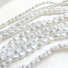 仿巴洛克复古珍珠abs亚克力直孔散珠DIY手工耳环饰品配件串珠材料