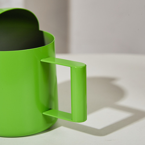 Stainless steel green plant watering kettle long mouth gardening shower children's green mini watering kettle small sprinkler 300ML