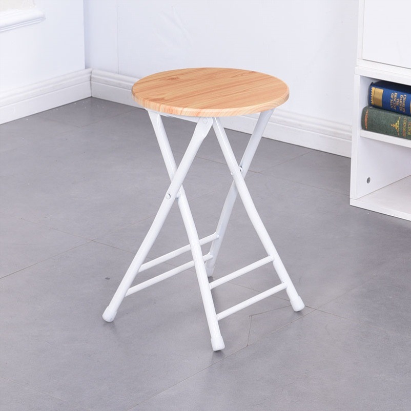 Simple sofa chair multi-functional anti-slip step stool dining table stable folding chair adult portable companion chair with backrest