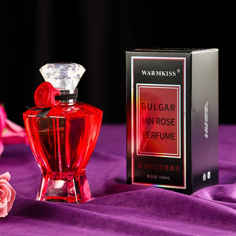 WARMKISS Black Beauty Midnight Bulgaria Rose Ladies Perfume duradero nicho fresco Comercio exterior transfronterizo