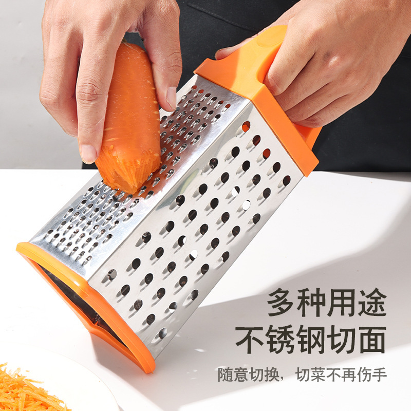 家庭用ステンレス削り器マッシュポテト糸切り器神器スライサー姜にんにく研削器皮むき刀スクレーパー|undefined