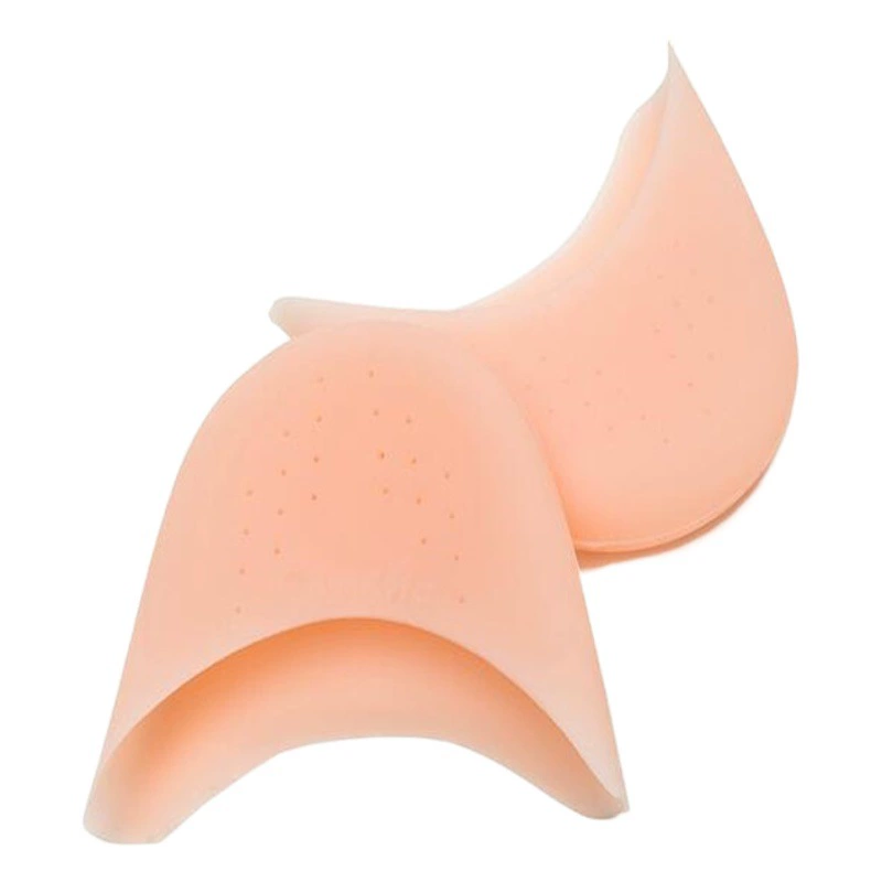 Танцевальная крышка от боли в передней части стопы Защита пальцев ног Силиконовая защита пальцев ног Уход за передней частью стопы Подушка на высоком каблуке половинного размера