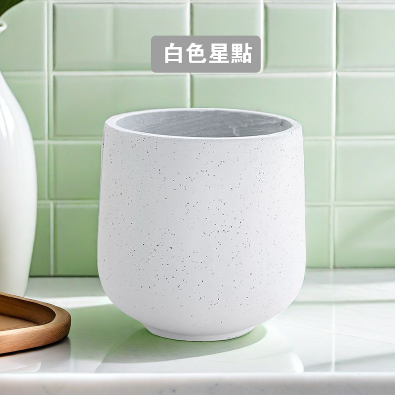 アップグレードされたマグネシウム泥植木鉢セメント植木鉢通気性のあるシンプルなラウンド植木鉢植物鉢植え北欧インターネットセレブファッション|undefined