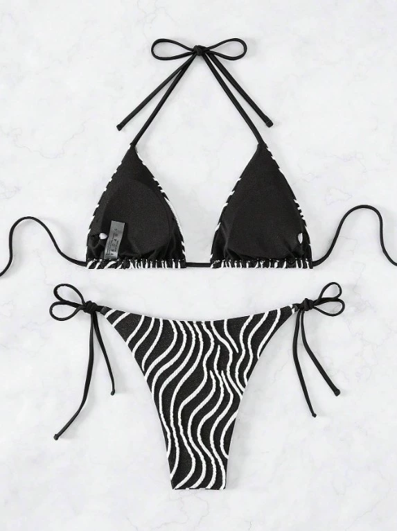 Three dimensional swimwear, European style, Amazon