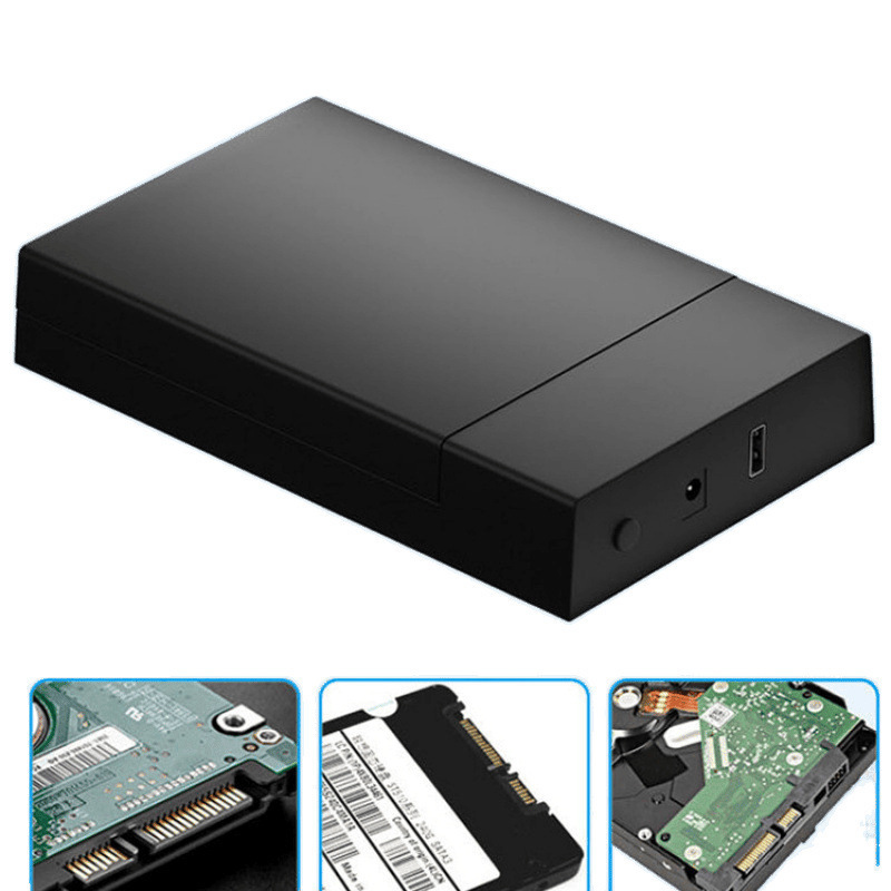 移动硬盘外接盒3.5/2.5通用usb台式电脑笔记本ssd机械固态2.5寸透|undefined