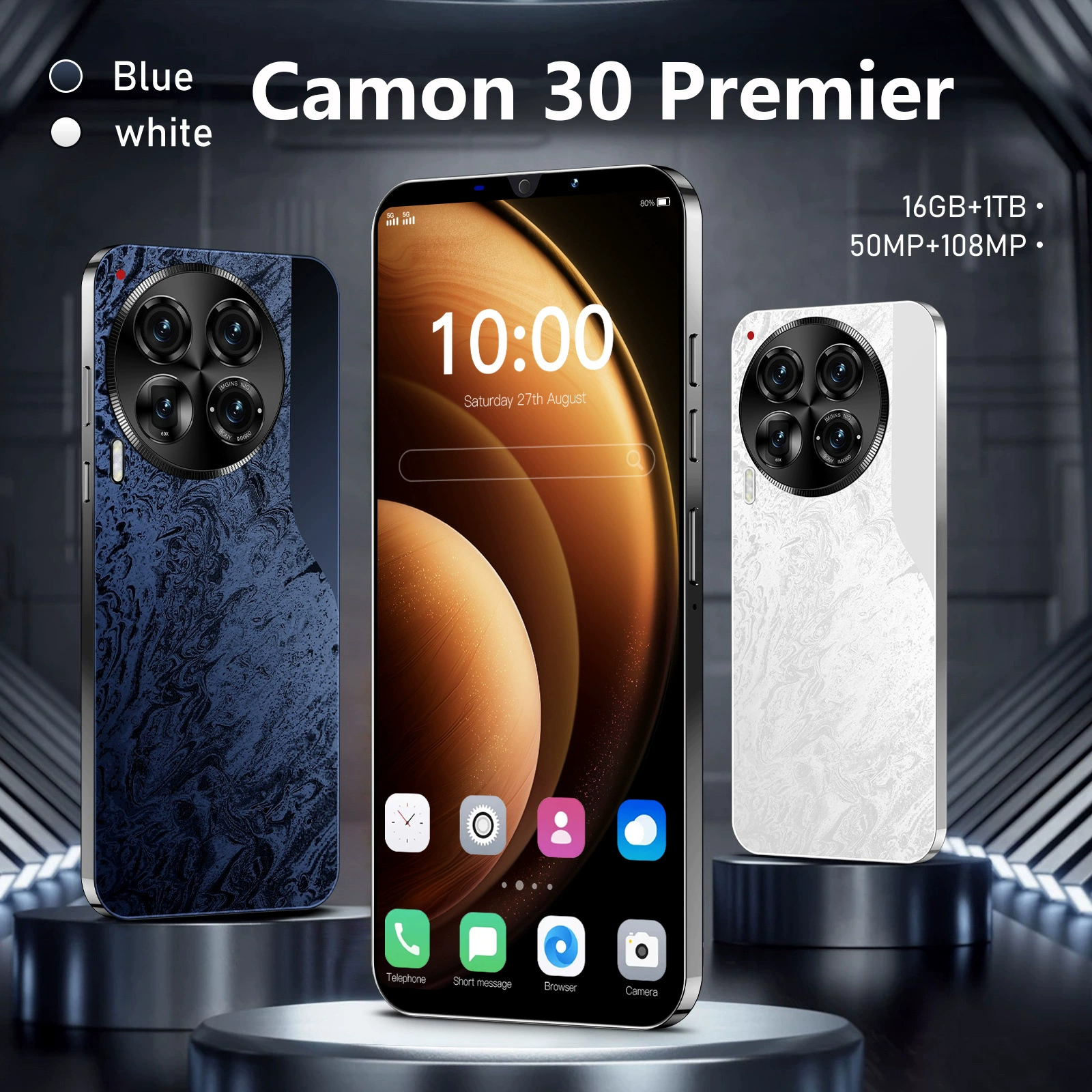 Мобильный телефон Camon 30 Premier 1+16 ГБ, 5.5-дюймовый IPS-экран, компактная торговая модель