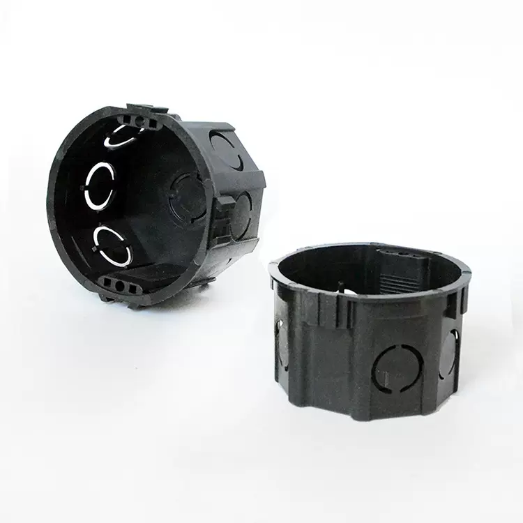 预埋盒欧标欧式墙壁开关插座底盒法标法式德标德式暗装接线盒防水