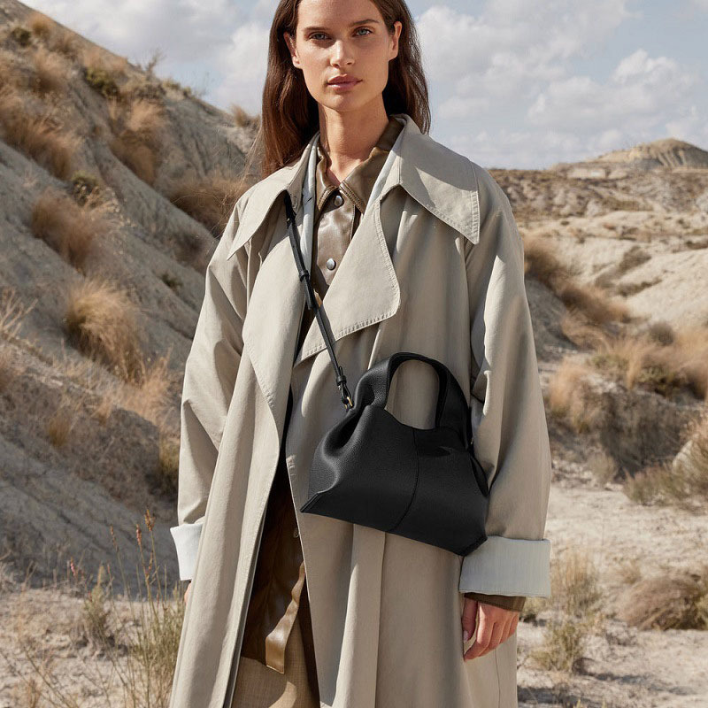 Marchio di nicchia francese 2024 nuova versatile borsa a tracolla monospalla per borsa da pranzo in tinta unita per donna_voghion.com