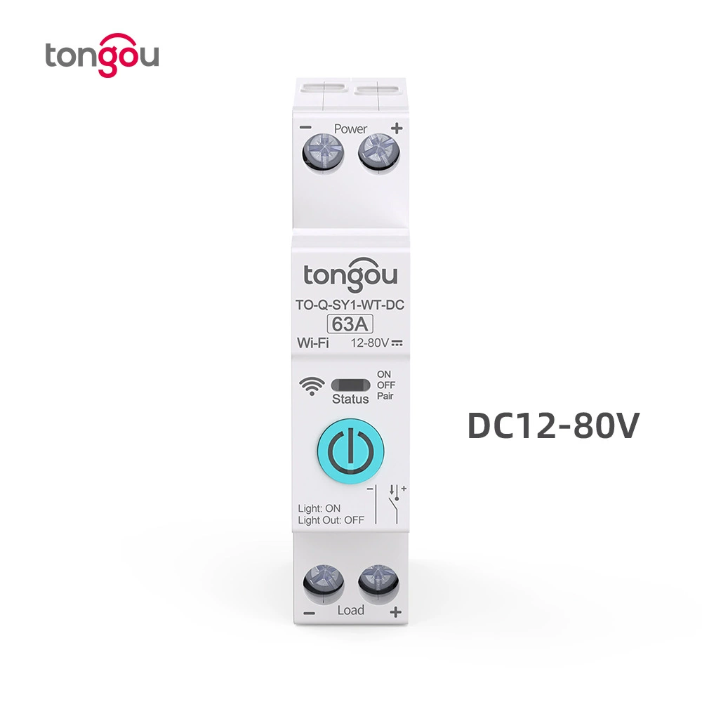 Граффити DC DC WIFI Smart Switch 63A Беспроводной пульт дистанционного управления для мобильного телефона APP Управление Smart Home Switch