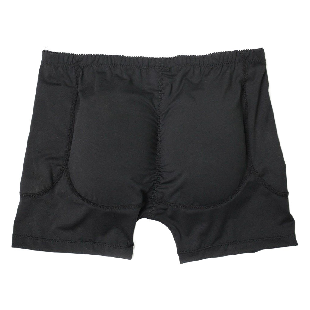 Men's Hip-Enhancing and Lifting Tight-Fitting Shaping Boxer Briefs with Sexy Faux Buttocks and Removable Sponge Pads