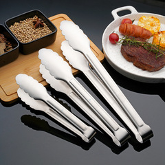 304ステンレス梅クリップキッチンバーベキューステーキクリップ焼肉パンクリップ耐高温防热食品クリップ