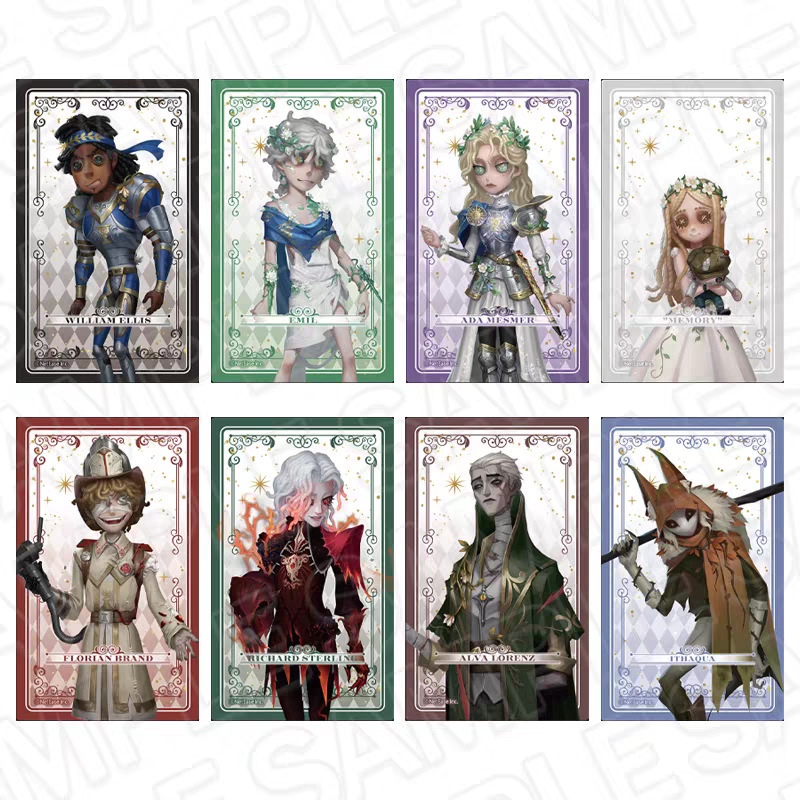 【正版】日谷网易第五人格泡面吧唧插画卡立绘二次元游戏周边|undefined