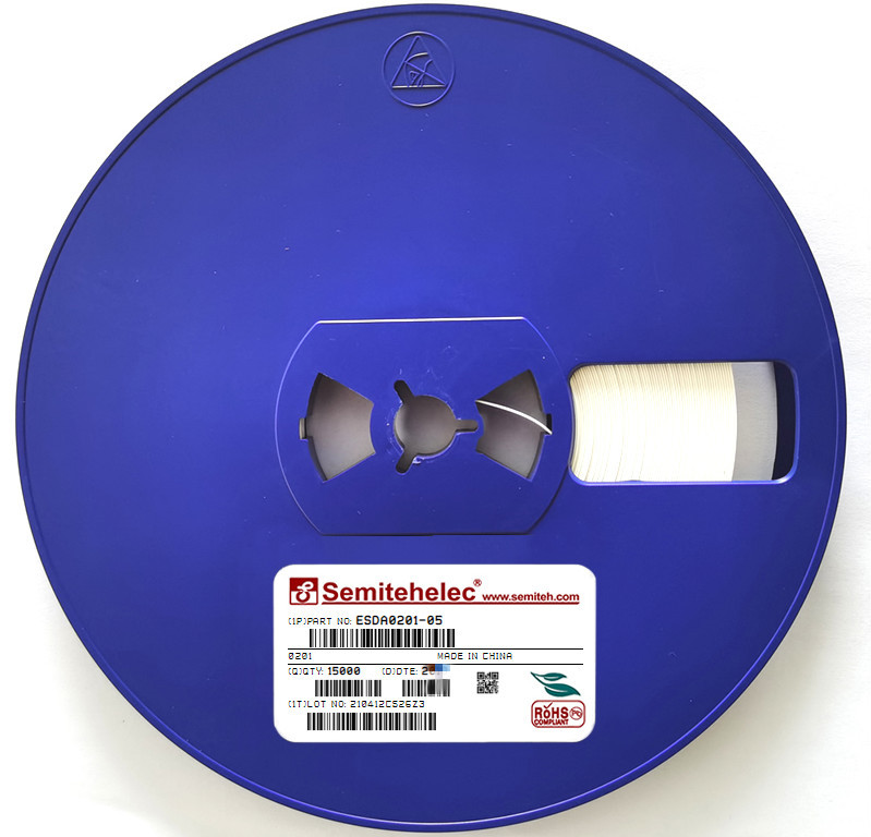 ESDA0201-05 ESD/TVS保护管 0201 SEMITEH 全新原装正品
