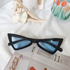 Fashionable triangle, sunglasses, glasses, Korean style, cat's eye