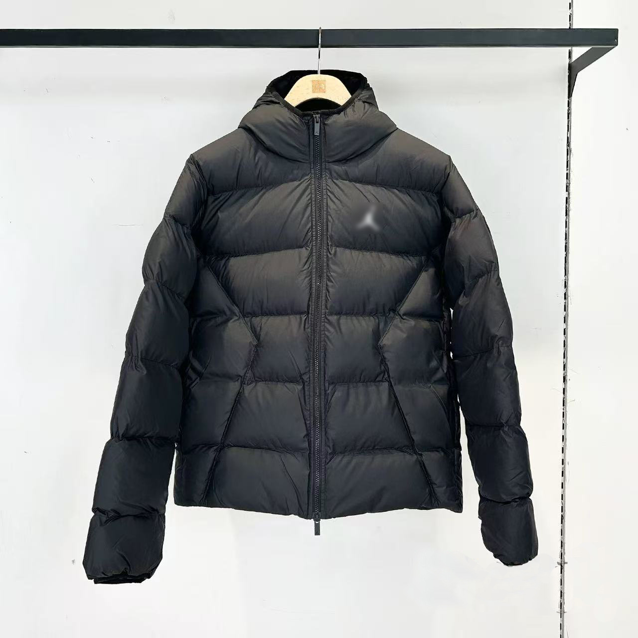 AJ Flyer 2026 Men's New Winter Hooded Sports Cotton Jacket, Thickened and Warm, Short Casual Coat, Trendy Jacket