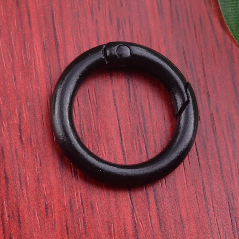 人形ブラインドボックス diy ジュエリーアクセサリーカラーペイント 33 ミリメートルスプリングコイルキーホルダーリングバッグペンダント小さなラウンドバックル|undefined