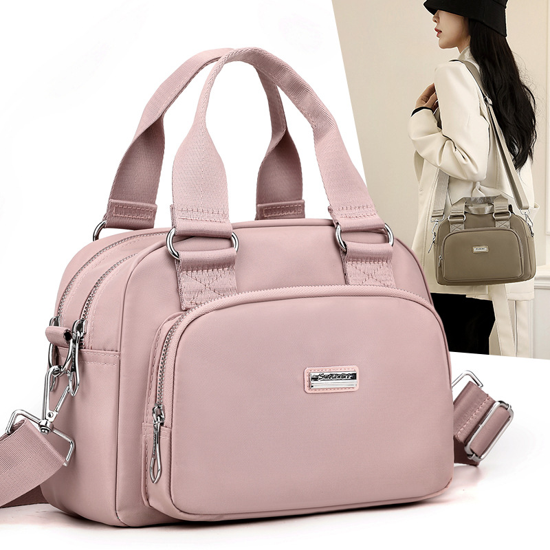Bags Women's Crossbody Bag 2026 Spring New Large Capacity Women's Handbag Cross-Border Trend Nylon Fabric Shoulder Bag