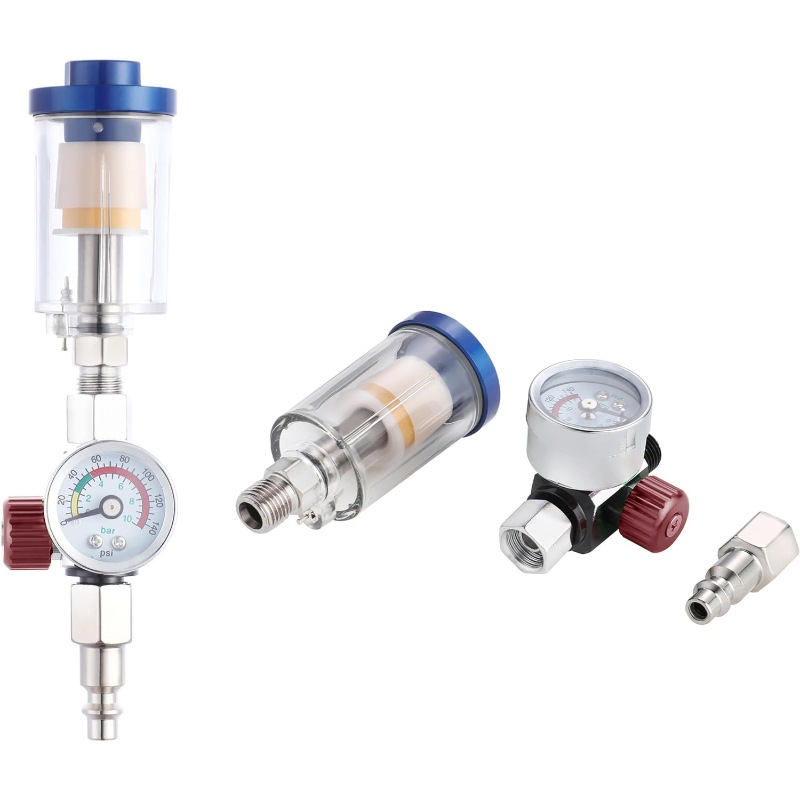 필터 + 압력 조절기 + 파고다 커넥터