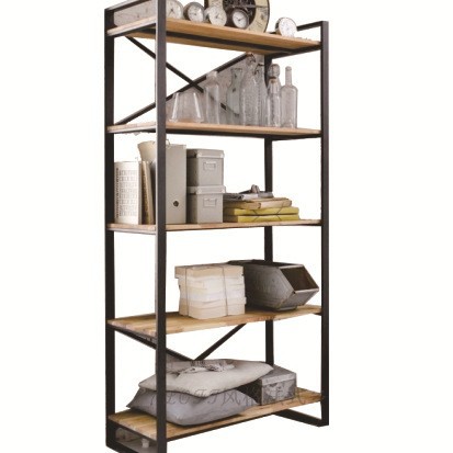 屏风隔断铁艺书柜收纳展架 博古架 资料架 多层收纳小样品展示架