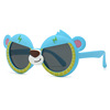 Children's cartoon cute sunglasses, silica gel glasses, with little bears