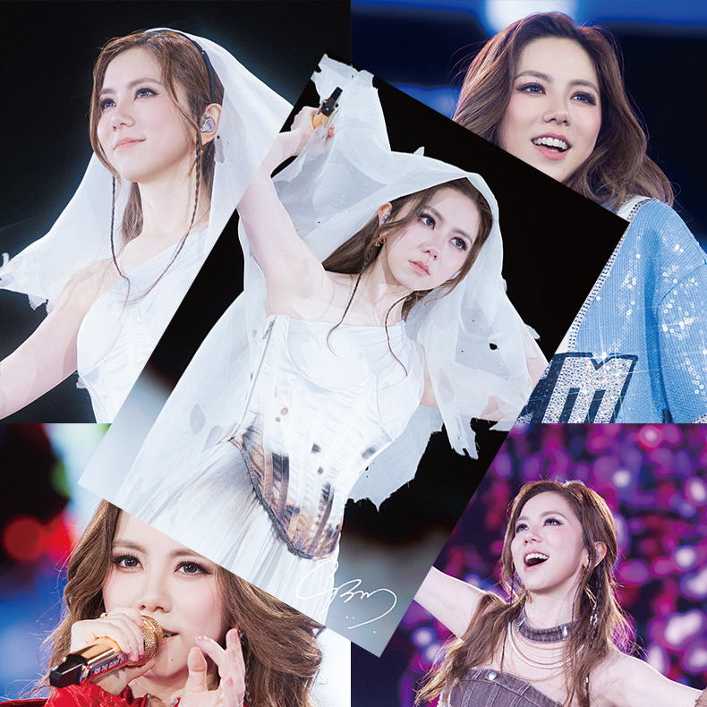 Deng Ziqi Poster Set of 8 Concert Merchandise, Coated Paper Photos, Signed Promotional Posters, Same Style as the Concert