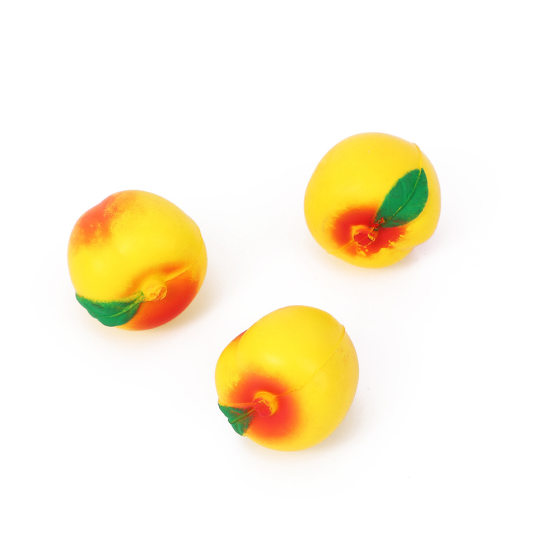 Amazon Explosions PU Sponge Foaming Smiley Five-pointed Star Stress Ball Children's Decompression Vent Toys Fruit Decoration