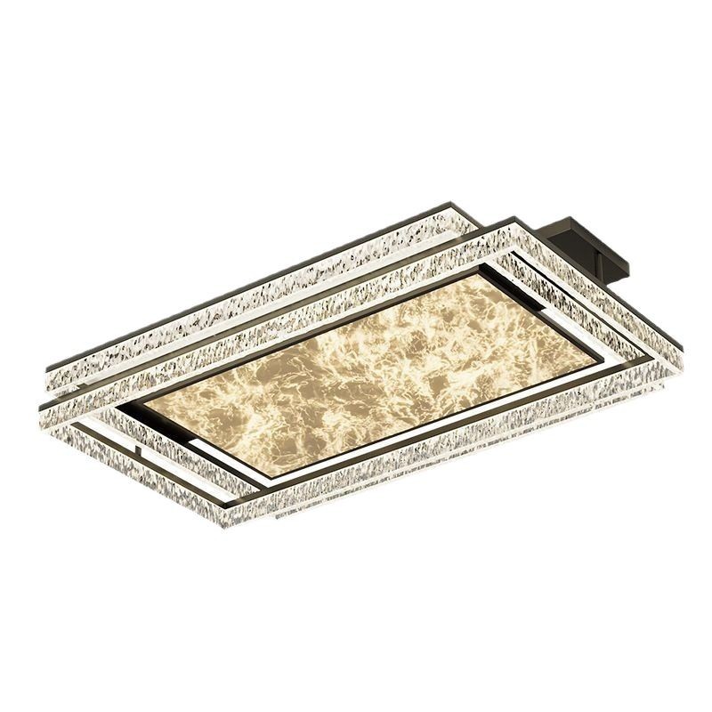 Luz de sala de estar minimalista italiana moderna y simple lámpara de techo de niebla vestíbulo de protección de ojos lámpara principal nórdica Zhongshan lámpara