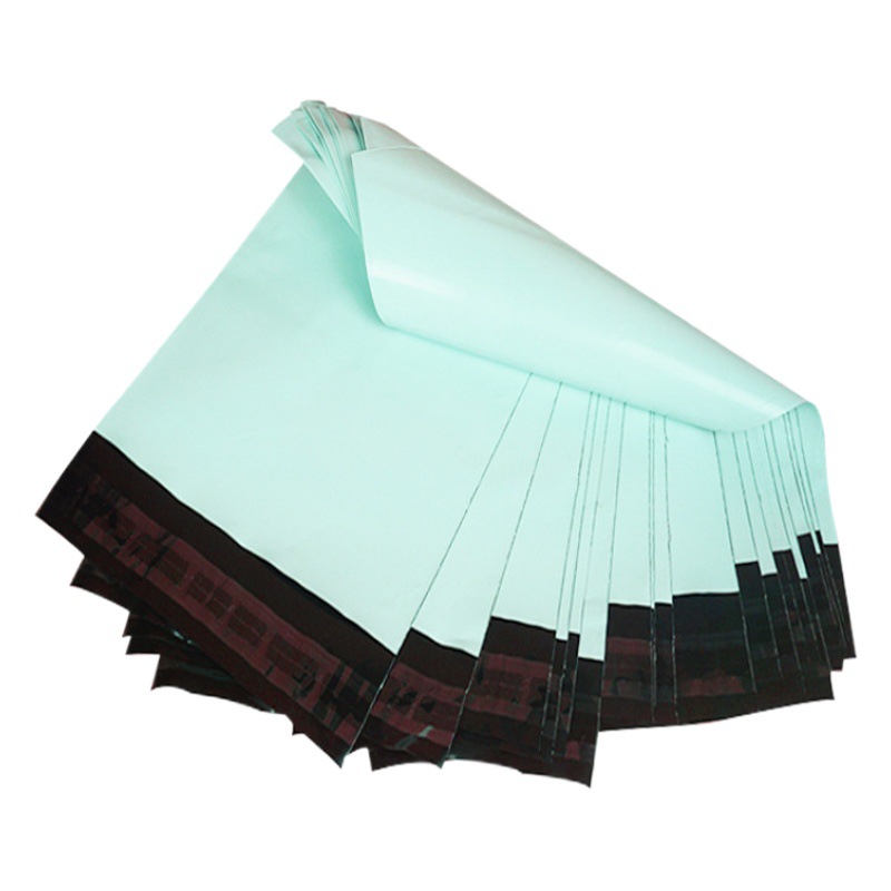 Fruit Green Express bolsa espesa spot logística de comercio electrónico transporte bolsa de embalaje impermeable bolsa de embalaje de ropa de color mayorista