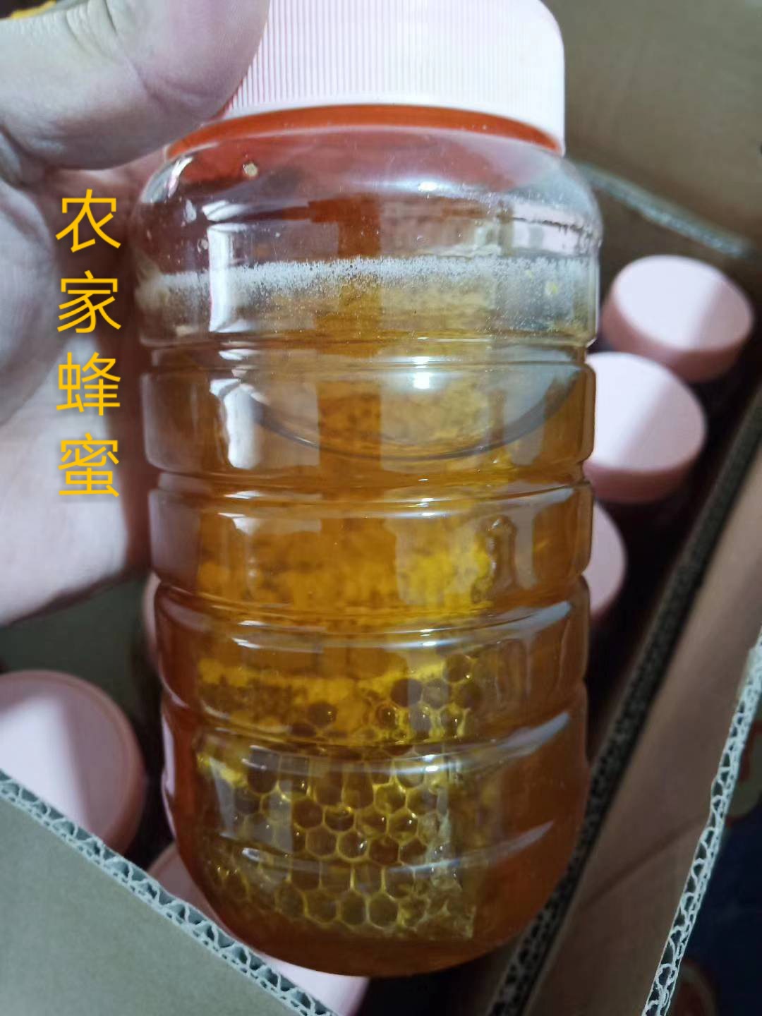 蜂巢蜜 批发零售 瓶装蜂巢蜜 荆条蜂巢蜜 山花巢蜜 一件代发蜂巢