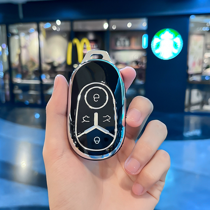 지리 G 모델-스마트 4버튼 [싱글 쉘 블랙]