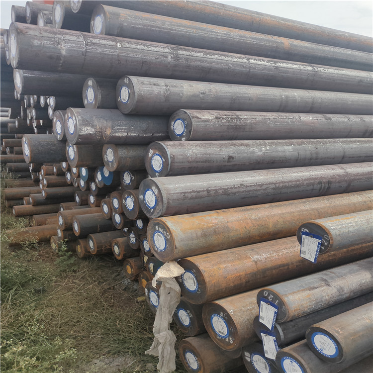 厂家直发20#45#42CrMo工业圆钢规格型号齐全机械切割法兰兰盘制做