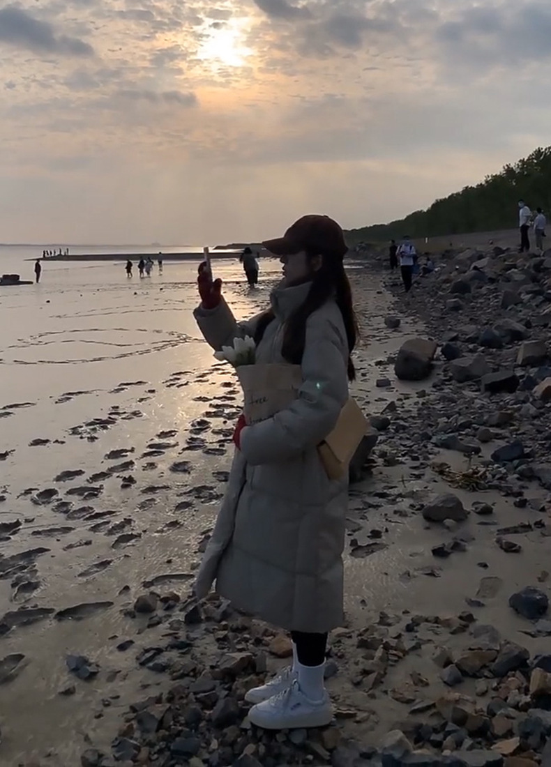 Damen Lang Steppmantel Oversize Winterjacke Mit Wattierung_voghion.com