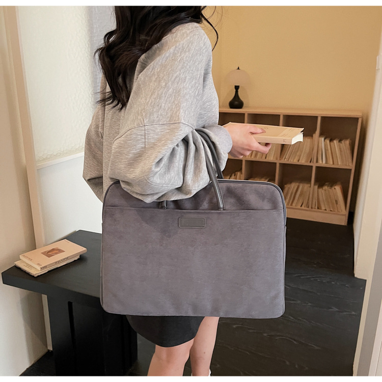 Nuova borsa a mano da lavoro/pendolare, impermeabile e leggera, borsa protettiva per laptop e iPad, borsa tote_voghion.com