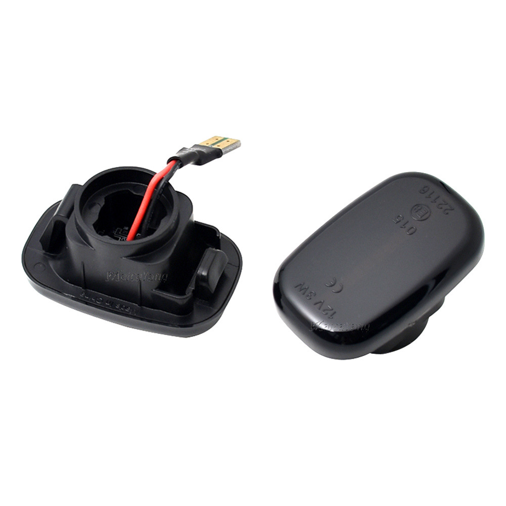 Adecuado para Toyota hilux Garland RAV4 Prius Yaris Lexus LED agua corriente guardabarros luz lateral