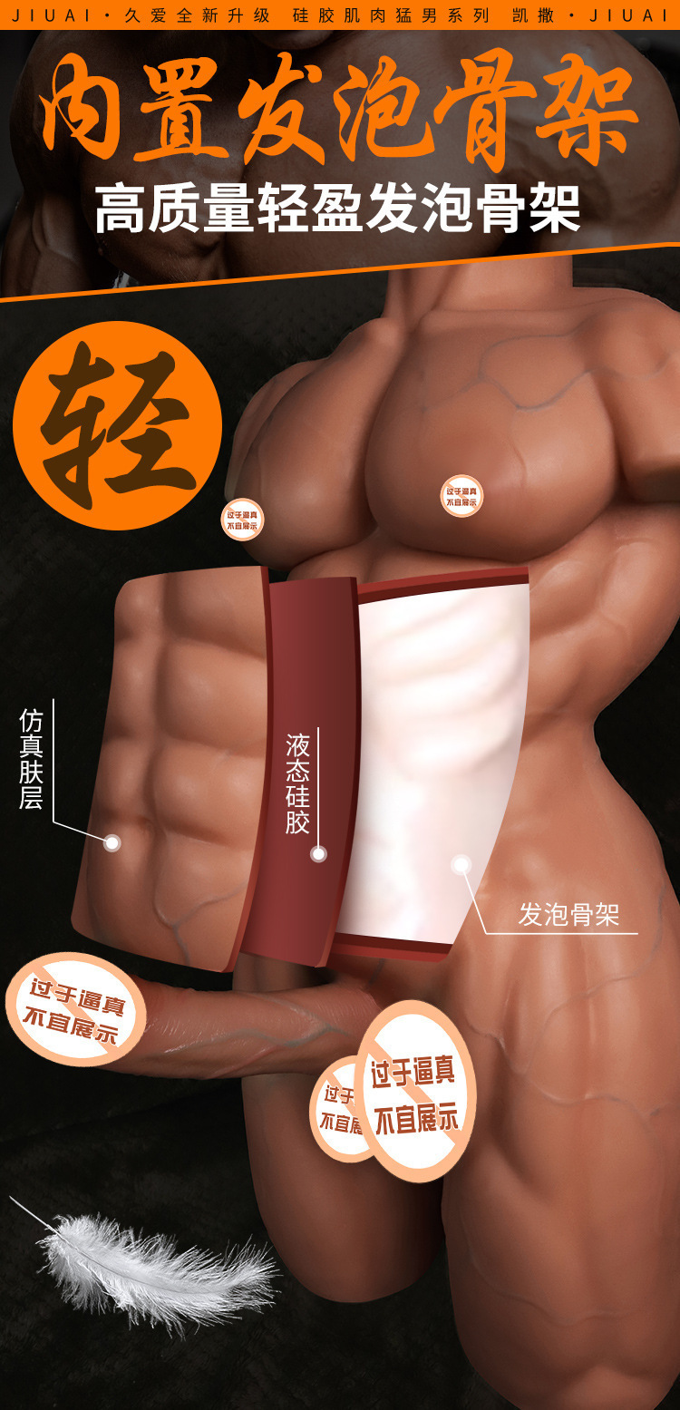 Realistic TPE Dildo Adult Sex Toy for Women and Men — detail image 3