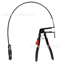 精密管束钳可弯式喉式管束夹钳汽车水管卡箍钳管子钳带线钳汽修工