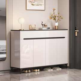 2025新款现代鞋柜家用门口大容量玄关鞋柜子小户型客厅多功能外放